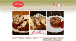 Desktop Screenshot of judicakes.co